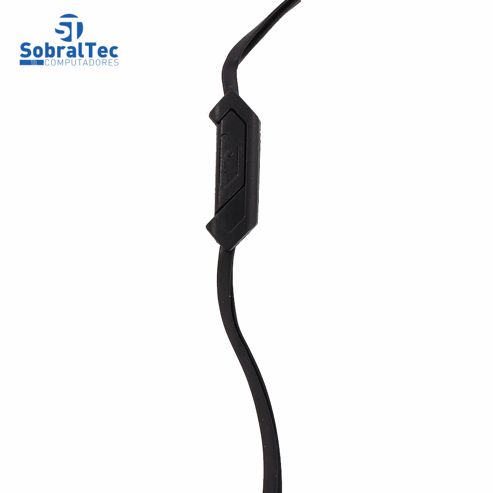Fone De Ouvido Intra-Auricular Controle De Volume Microfone Stereo Earphones CHBHL HB-70