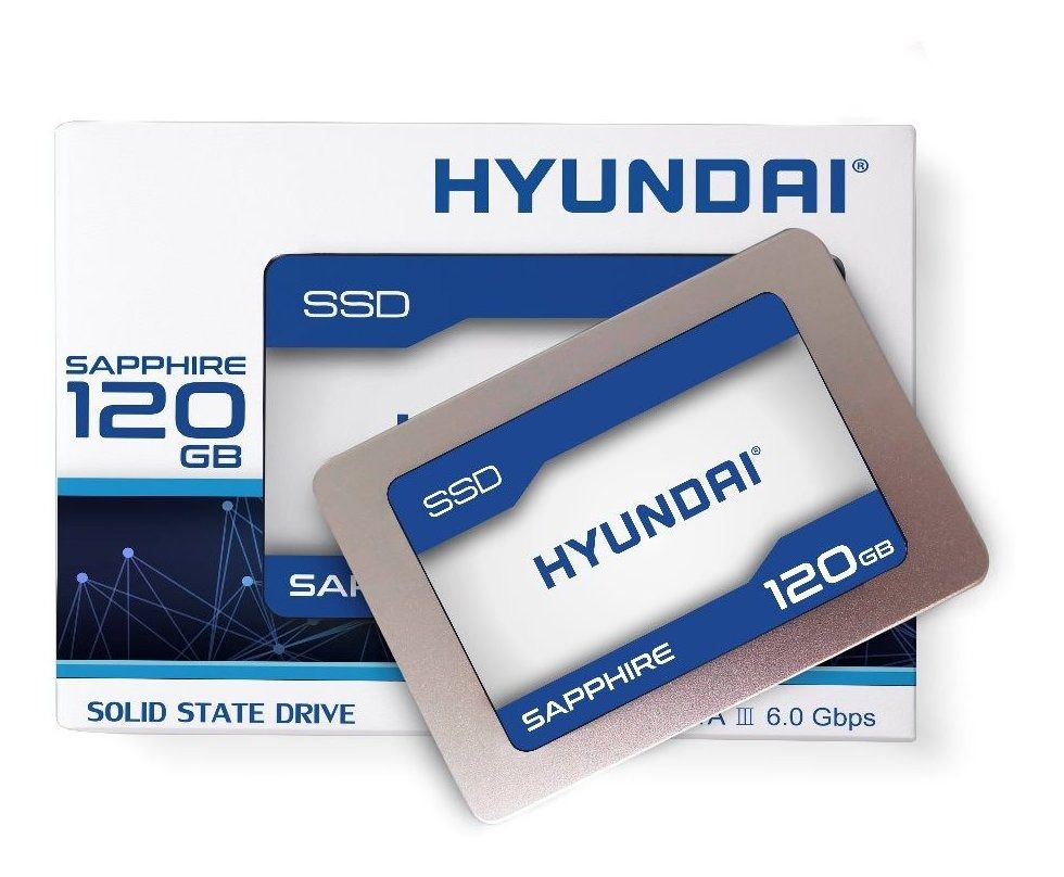 HD SSD 120 Gb Hyundai Sapphire 3d Sata III Ssd 2.5”