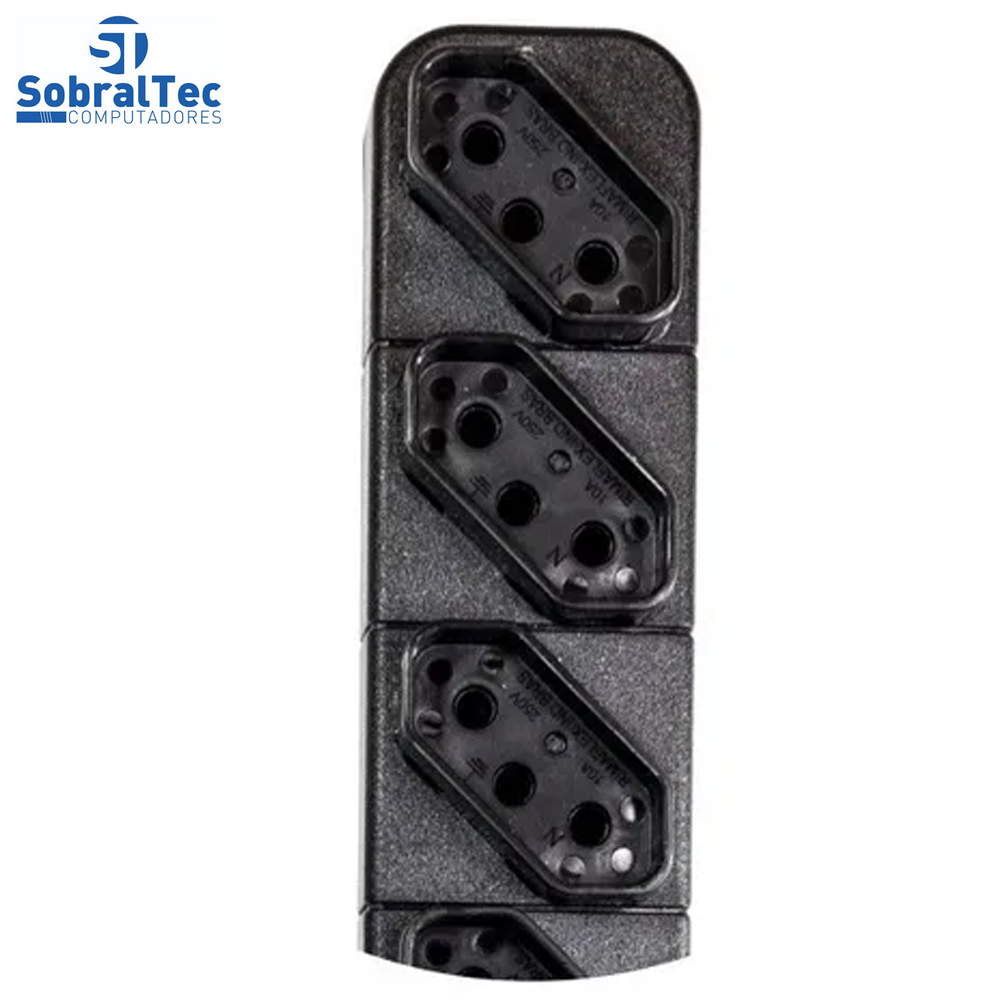 Protetor Eletrico Super Premium 5 Tomadas 5 Metros Emplac