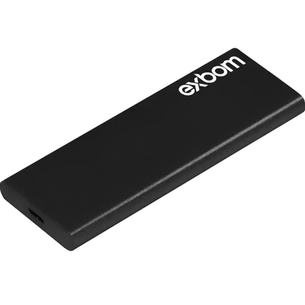Case Mini para HDs SATA III NGFF / M.2 B Key USB 3.0 alumínio 5Gbps EXBOM CGHD-M2B31