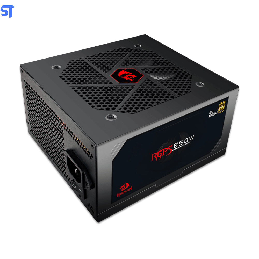 Fonte ATX Real Gamer Redragon 850W 80 Plus Gold / Modular - (GC-PS010)