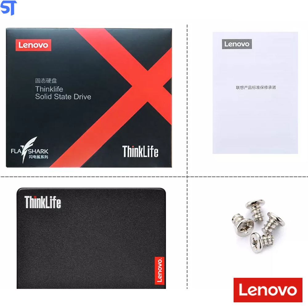 HD SSD Lenovo 120GB 510Mbp/s Leitura 450Mbp/s Escrita - ST600