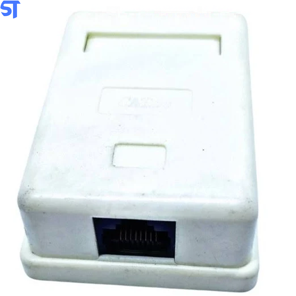 Caixa de Sobrepor Cat5e 1p La-cs51 Pluscable