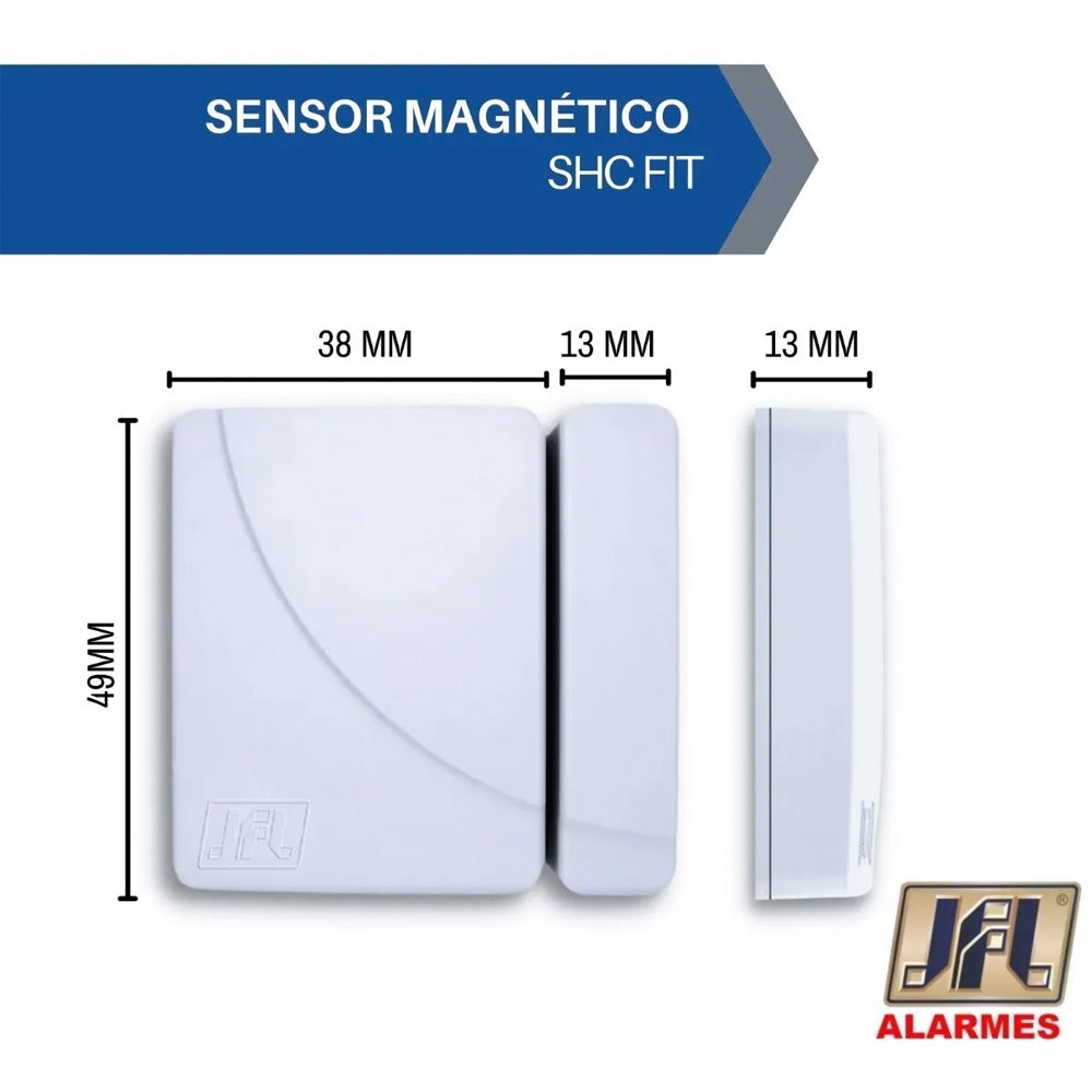Sensor Abertura Magnetico Porta E Janela Sem Fio Shc Fit Jfl