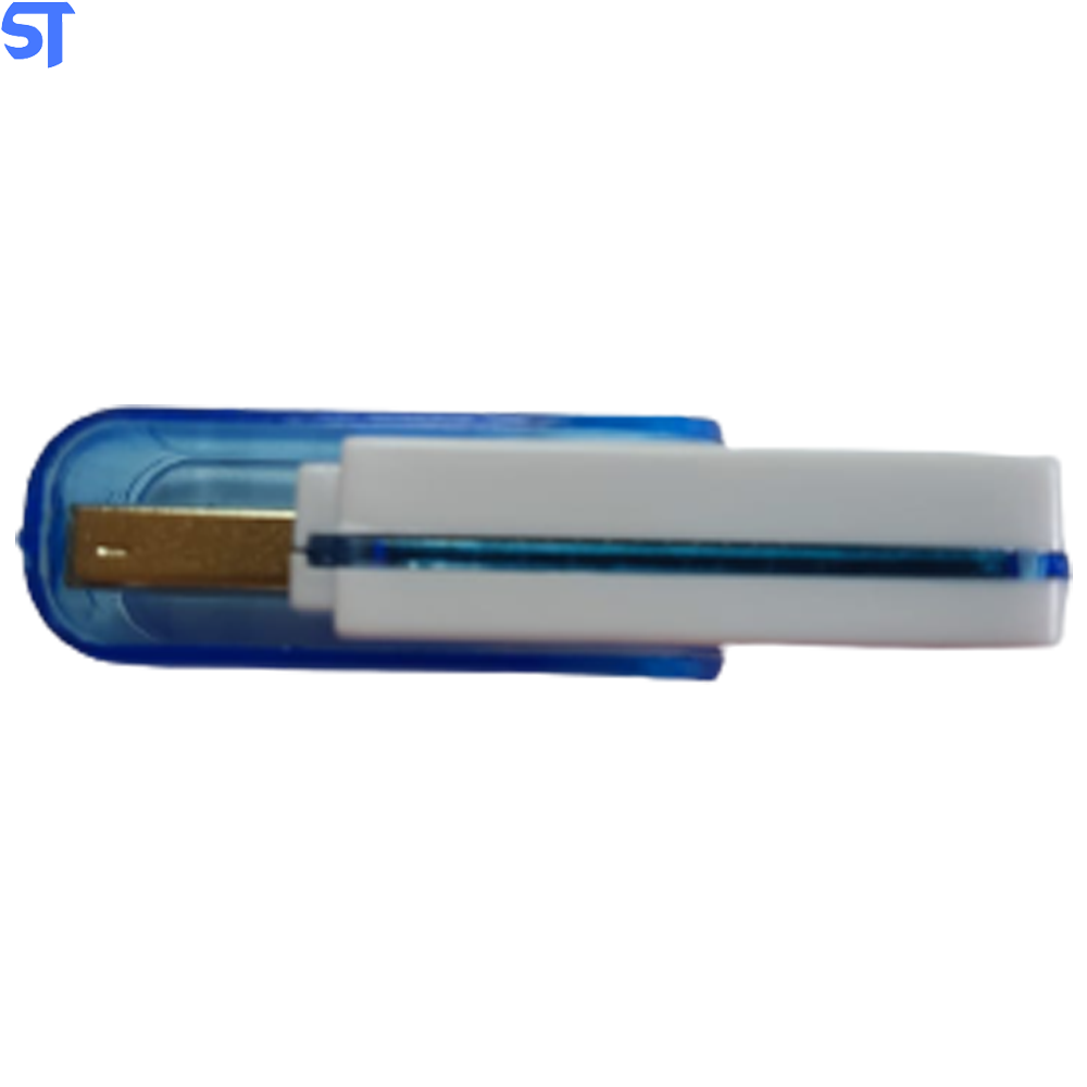 Adaptador All In One USB 2.0  - Branco Com Azul