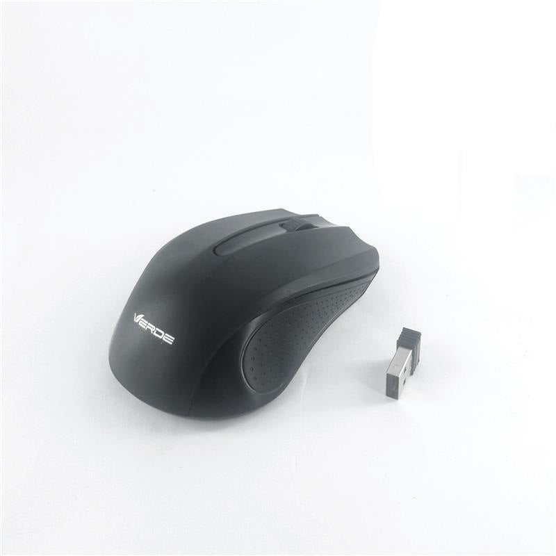 Mouse Sem Fio Verde 1600 Dpi 2,4ghz -SB-W012 Preto