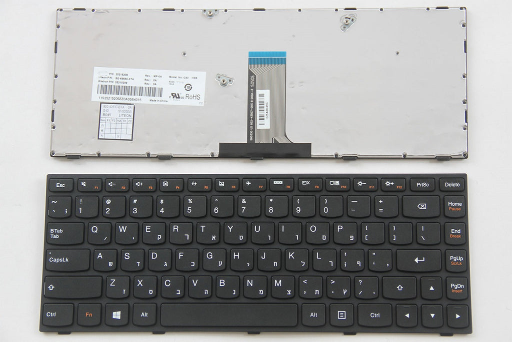 Teclado Com Base Notebook Lenovo G40-80