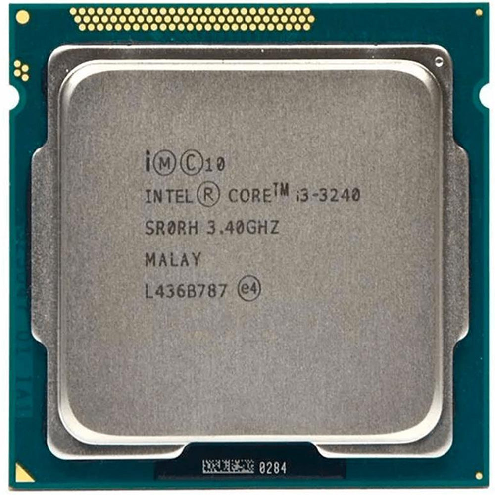 Computador Micro ATX Slim Core I3- 3th,  Memória 4GB, SSD 240GB - Gabinete Slim Micro ATX Horizontal e Vertical