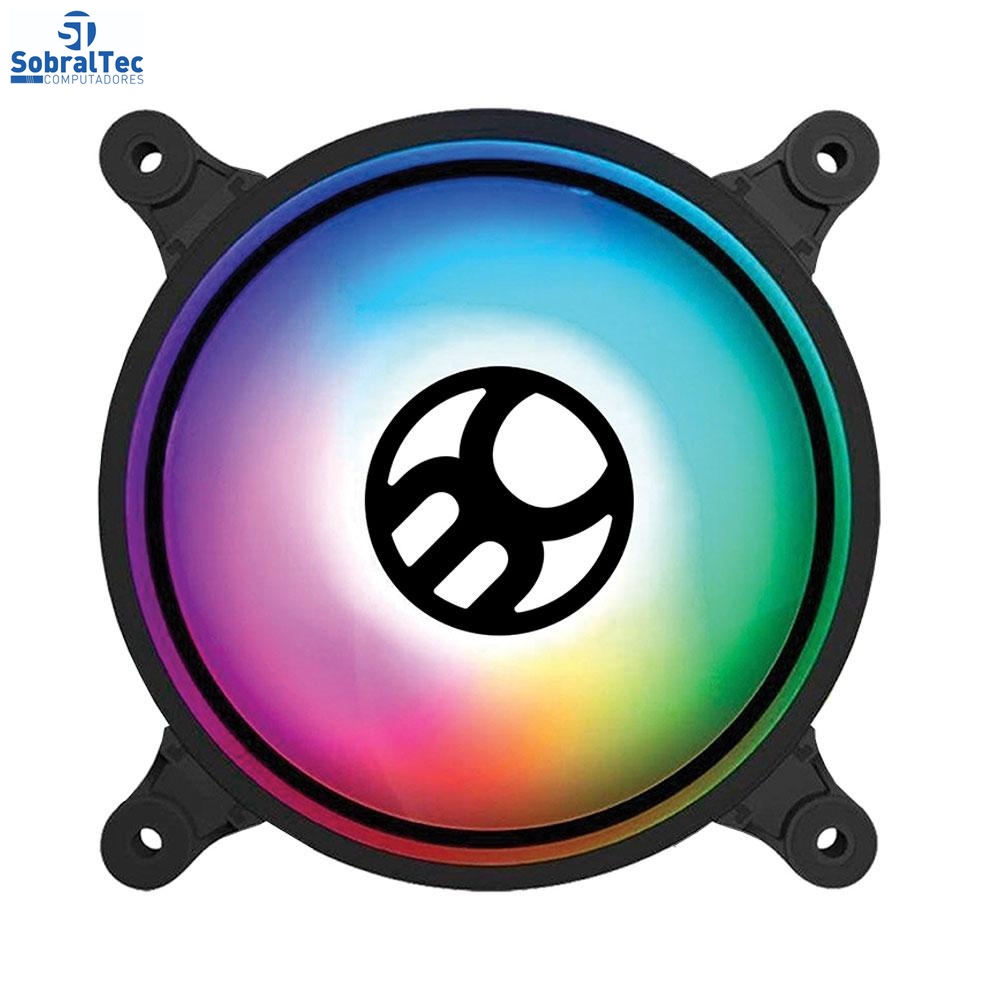 Cooler 120mm Controlável Bluecase - Led Rgb - BF-20RGB LED BULK