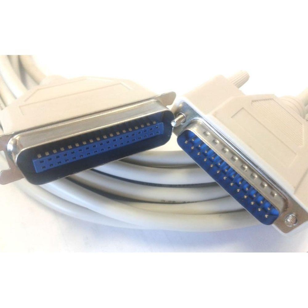 Cabo Centronics Paralelo para Impressora - 3Metros