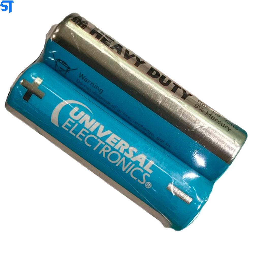 Pilhas Palito AAA 1,5V Longlife Universal Eletronics Heavy Duty Com 2 Unidades