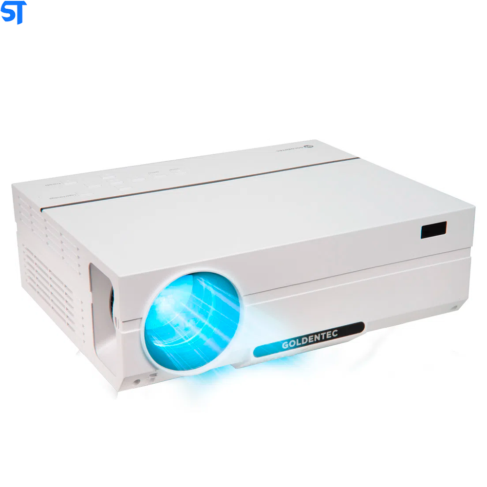 Projetor 3500 Lumens Full HD com HDMI, USB, AV e VGA | Goldentec