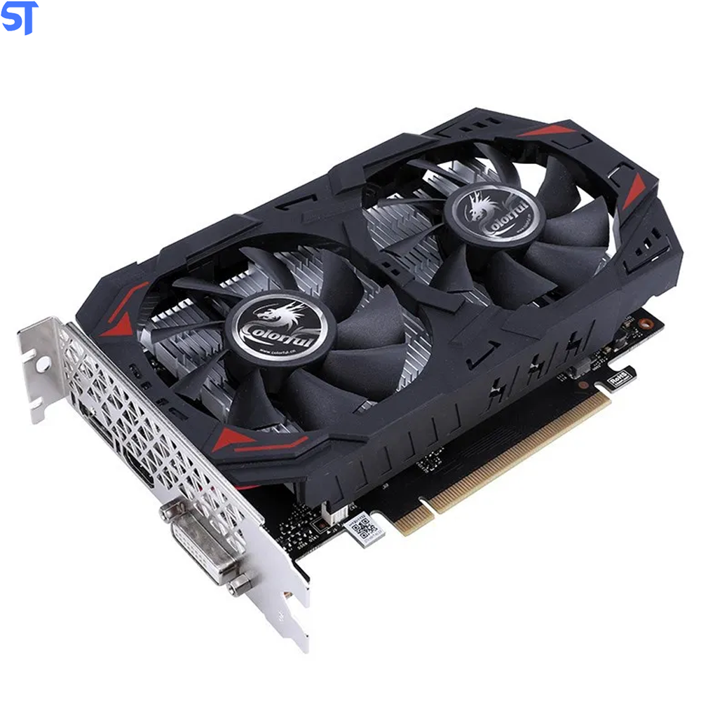 Placa de Vídeo Colorful GeForce GTX 1050 TI 4GB 128 bits GDDR5 4G-V