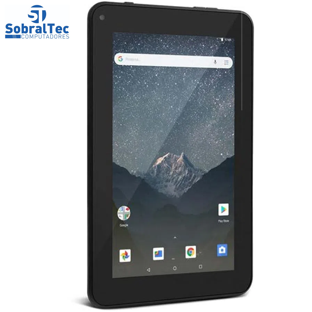Tablet Multilaser M7S GO Wi-Fi 7 Pol. 16GB Quad Core Android 8.1 Preto - NB316X outlet