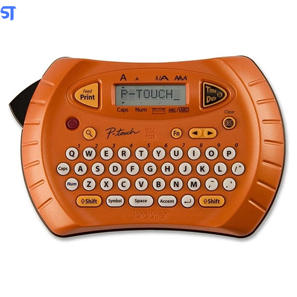 Rotulador Eletronico Portatil Brother PT 70BP Laranja com 3 Fitas M231 M831 M931