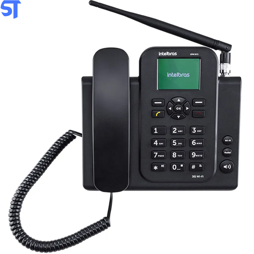 Telefone Celular Fixo 3g Wi-Fi Intelbras CFW 8031