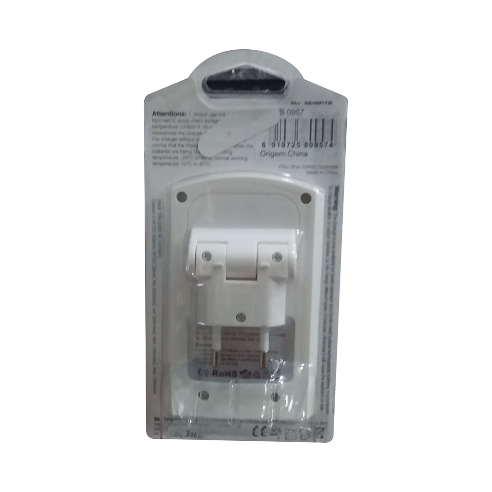 Carregador de Pilha 2100mAh 4 Pilhas AA | AAAA Maxday