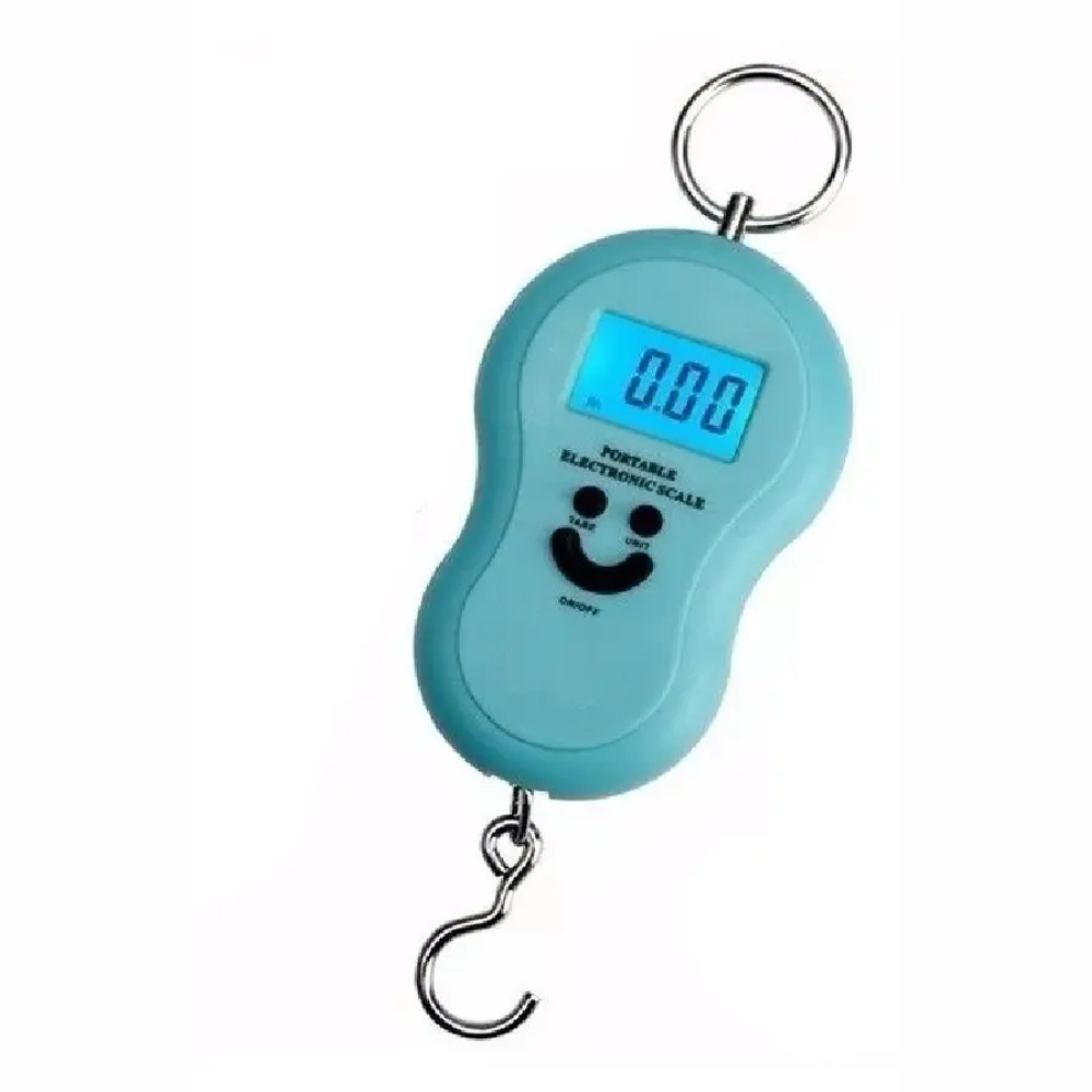 Balança Portátil Digital Até 50kg Peixeiro - Aguiagold