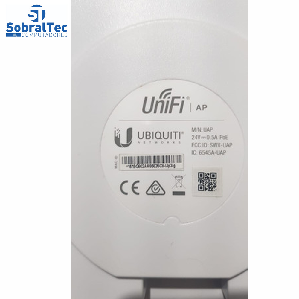 Acces Point AP Unifi UAP POE IC 6545A-UAP- Usado