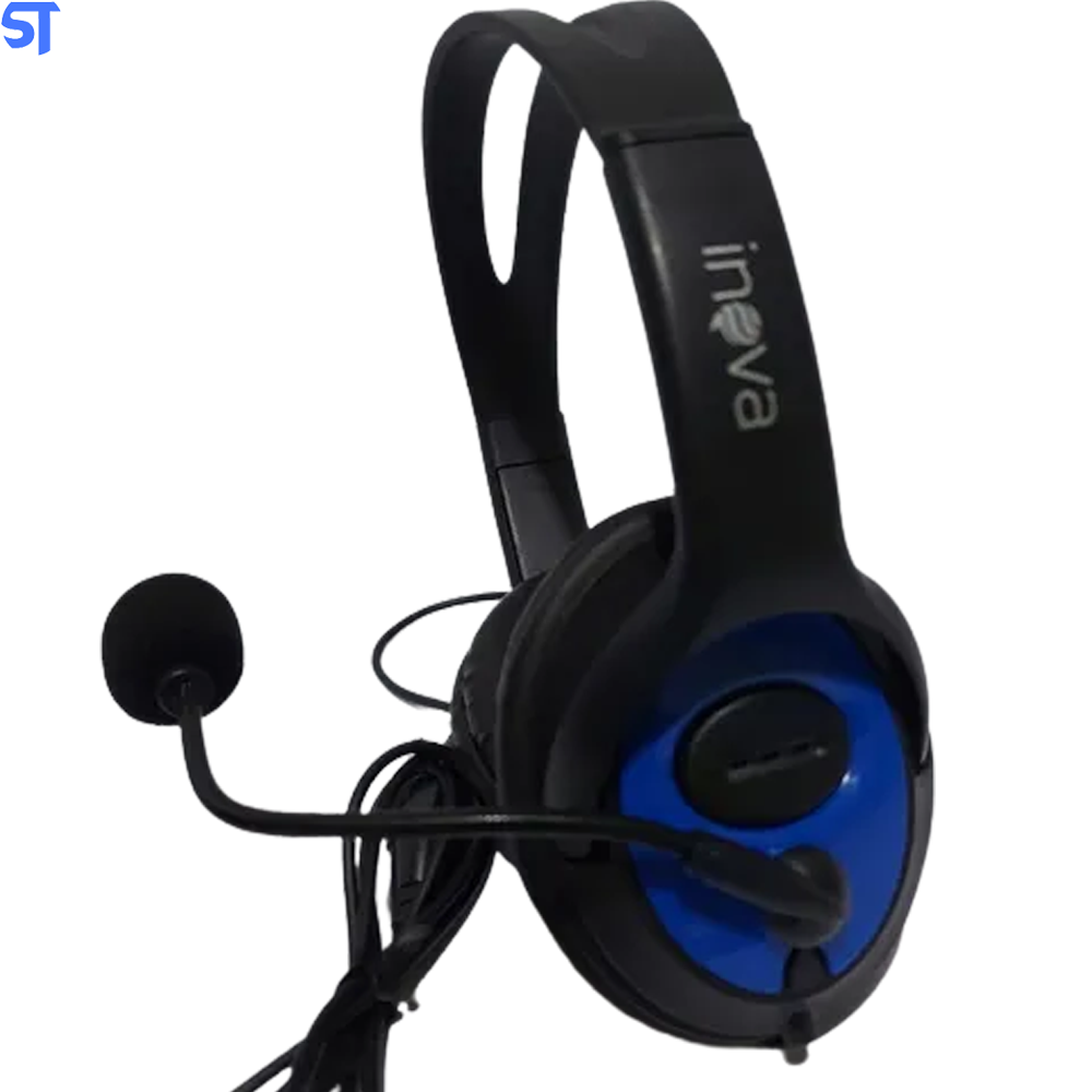 Fone De Ouvido Headphone Com Microfone Inova Fon-8619