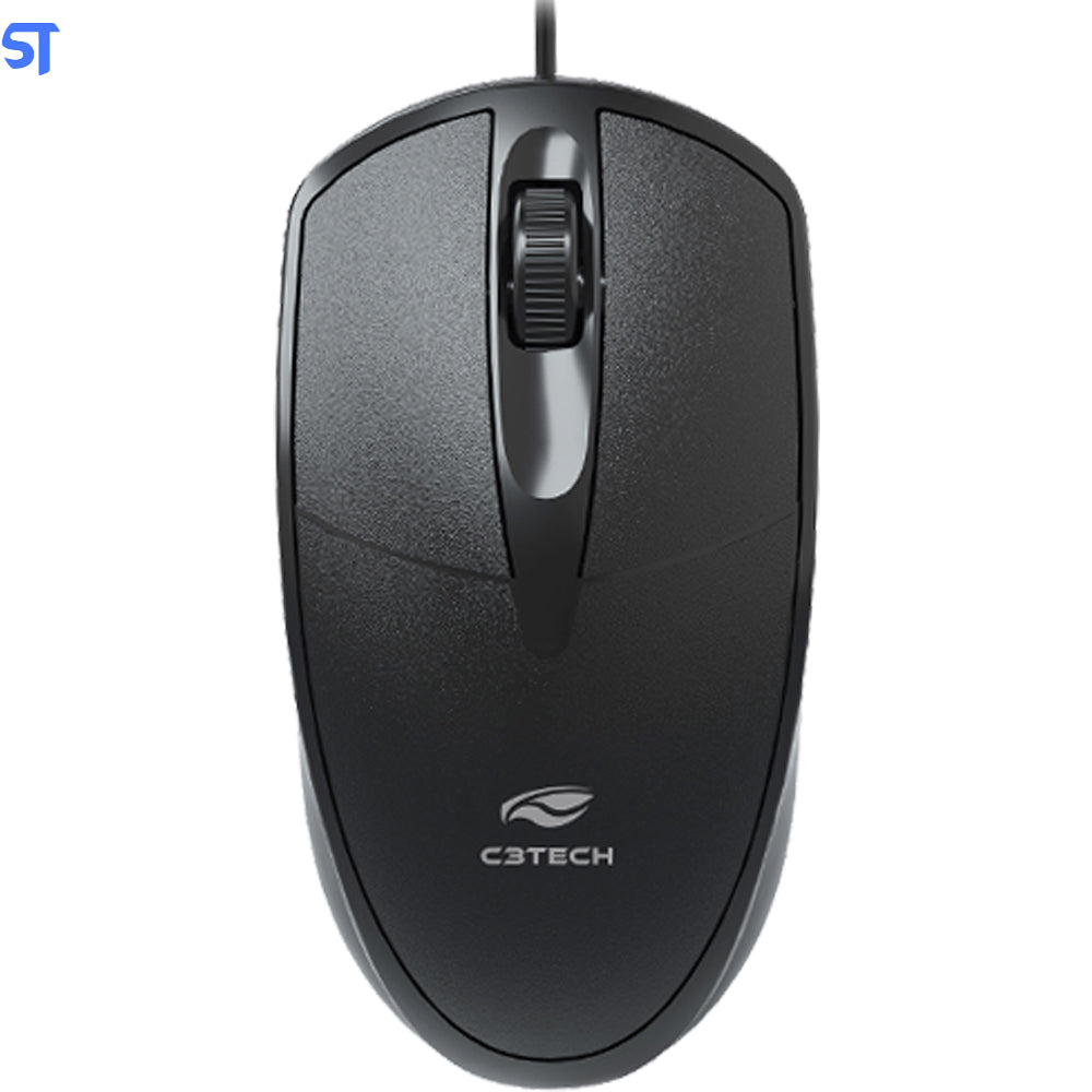 Kit Teclado e Mouse USB (KB-15BK 1000 DPi  Com MS-31BK ABNT2   ) C3Plus
