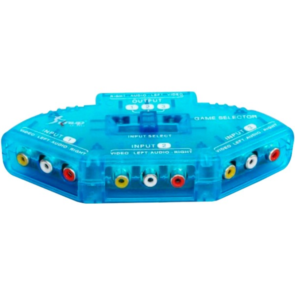 Chaveador Rca Av Áudio e Vídeo 3 Entrada 1 Saída Cabo Rca Xtrad Xd-5209 - Varias Cores