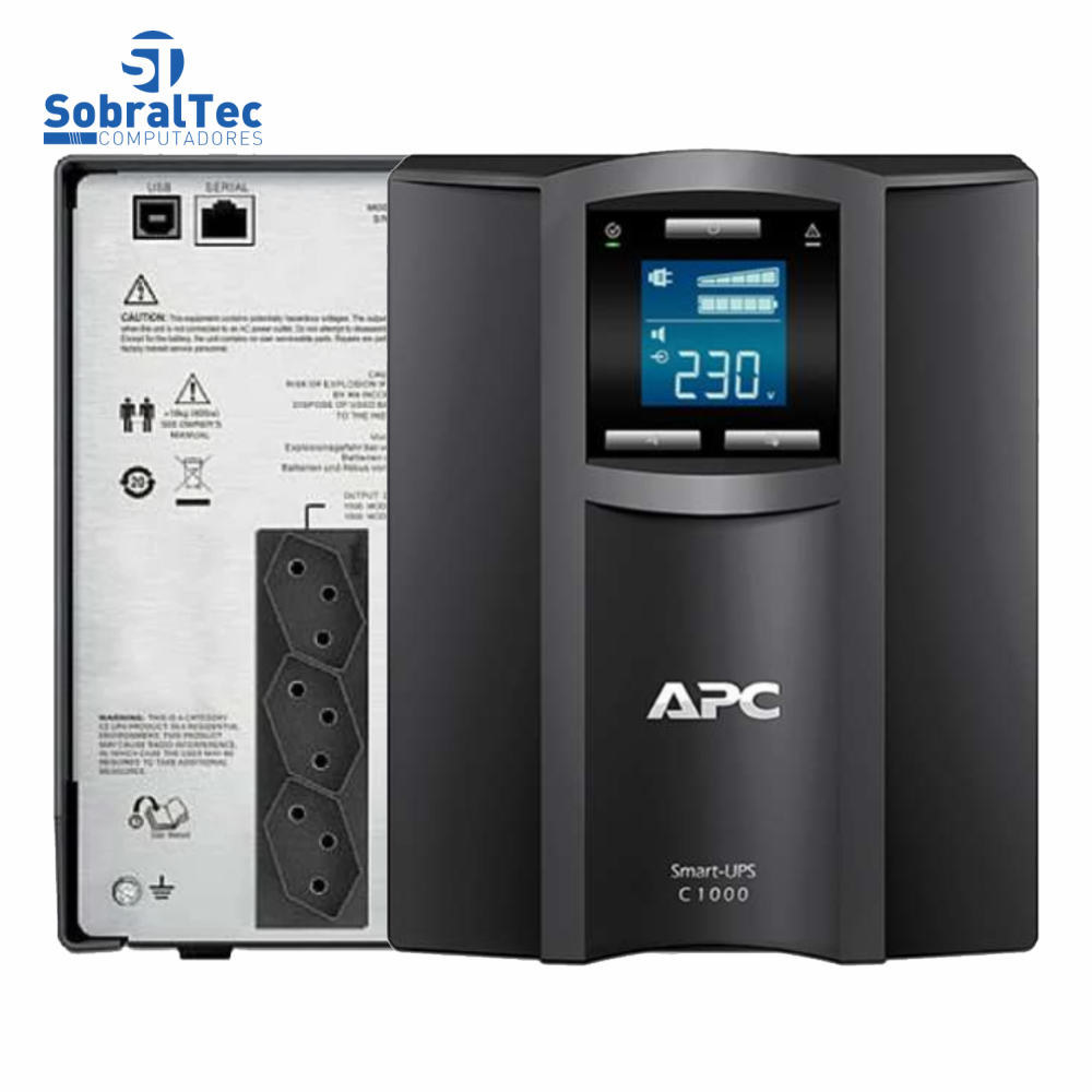 Nobreak Senoidal Smart-UPS APC Smc1000-BR 115/220v 1000VA Brasil