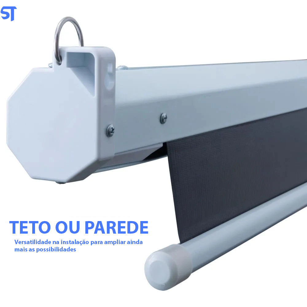 Tela de Projeção Elétrica 150x200cm 220V GT