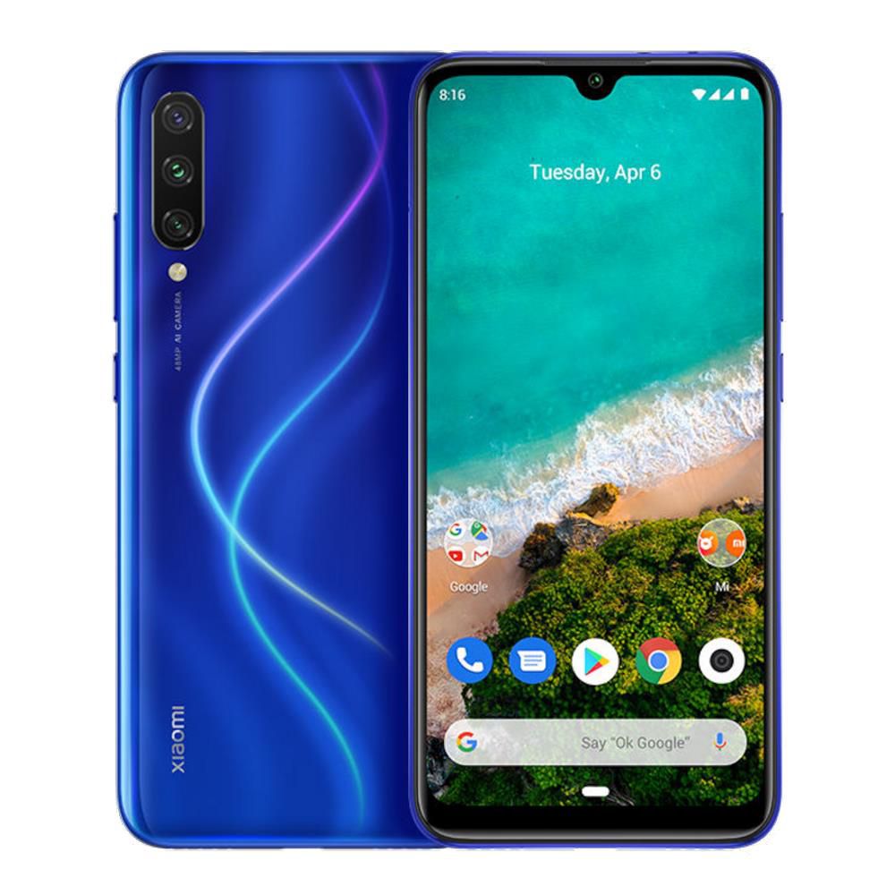 Celular Xiaomi Mi A3 Dual Chip 64GB 4G-Tela 6.08 - Blue