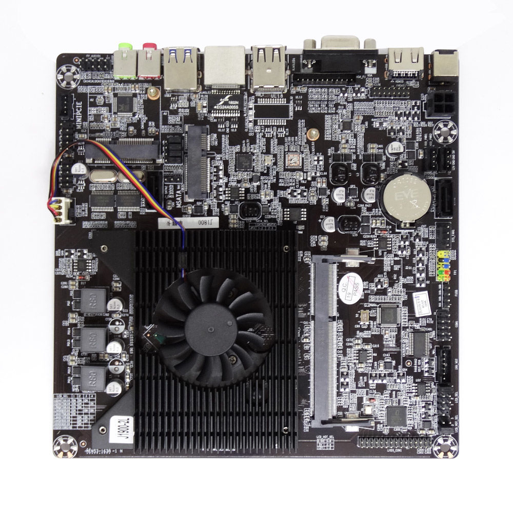 Placa Mãe Mini Itx Afox AFMIJ1800-2L com Intel Celeron J1800 - Ate 1 DDR3