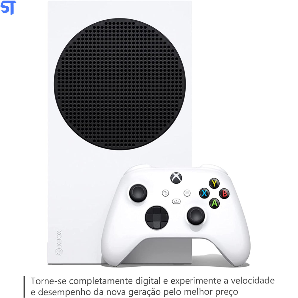 Console Xbox Series S + Fortnite + Rocket League + Fallguys, 512GB, White, Com 1 Controle, RRS-00076