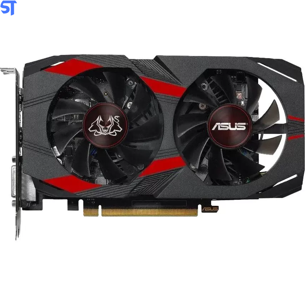 Placa de Vídeo GTX1050TI 4GB Asus GDDR5 Cerberus Oc 2 Cooler