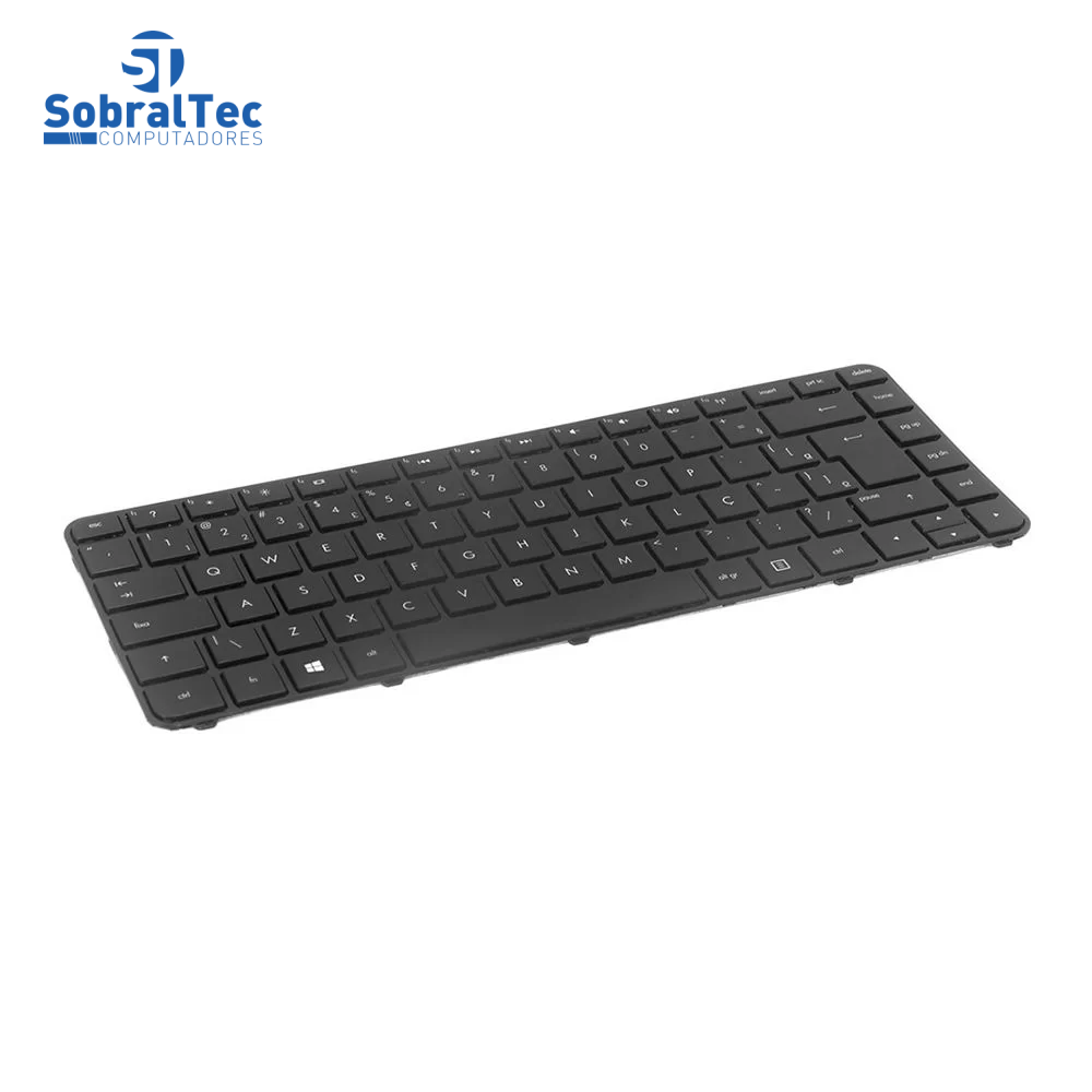 Teclado Notebook Compativel Com Hp Pavilion 14-B -Preto - Br -Com Frame