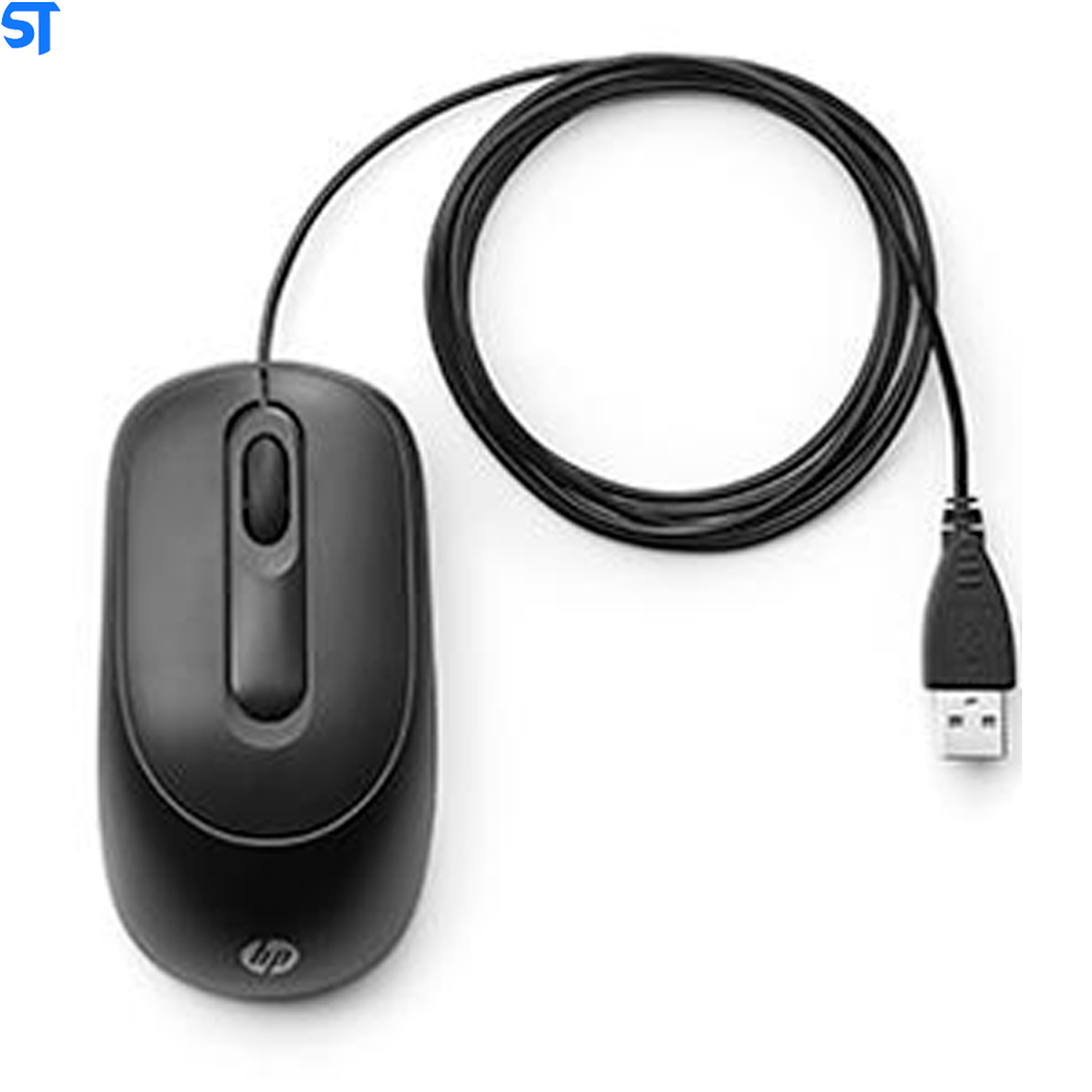 Kit Teclado e Mouse HP USB 160 Preto Padrão ABNT2-6HD76AA#AC4