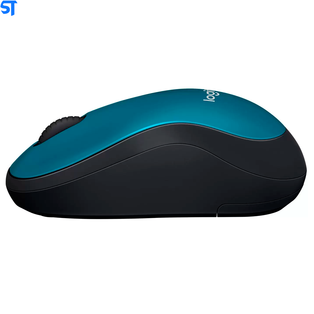 Mouse sem Fio Logitech Laser 1000DPI M185 Azul