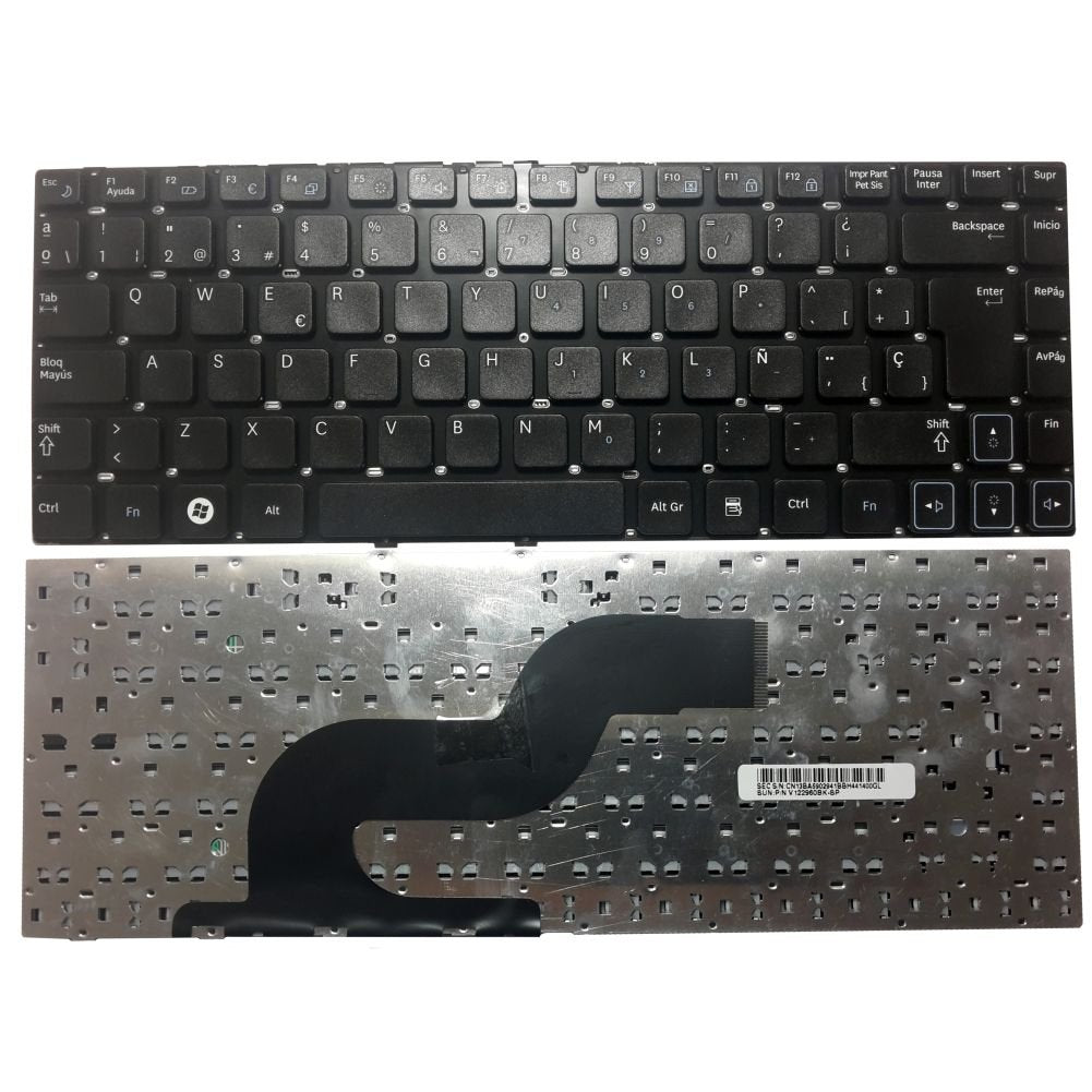 Teclado Notebook Samsung Rv411 Rv415 Rv420 Pn:V122960bk 1-Br S/ Moldura