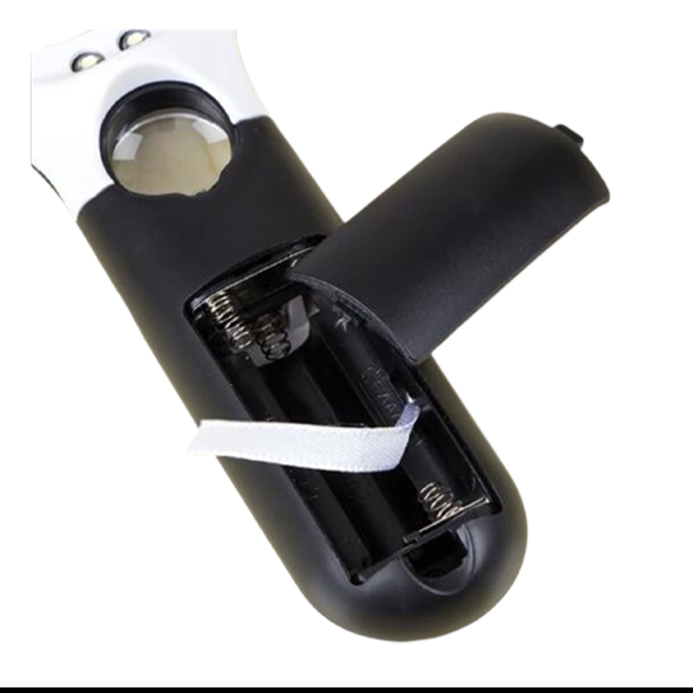 Lupa Handheld Com Led 3x 45x  Microscópio Ferramenta de Reparação de Jóias