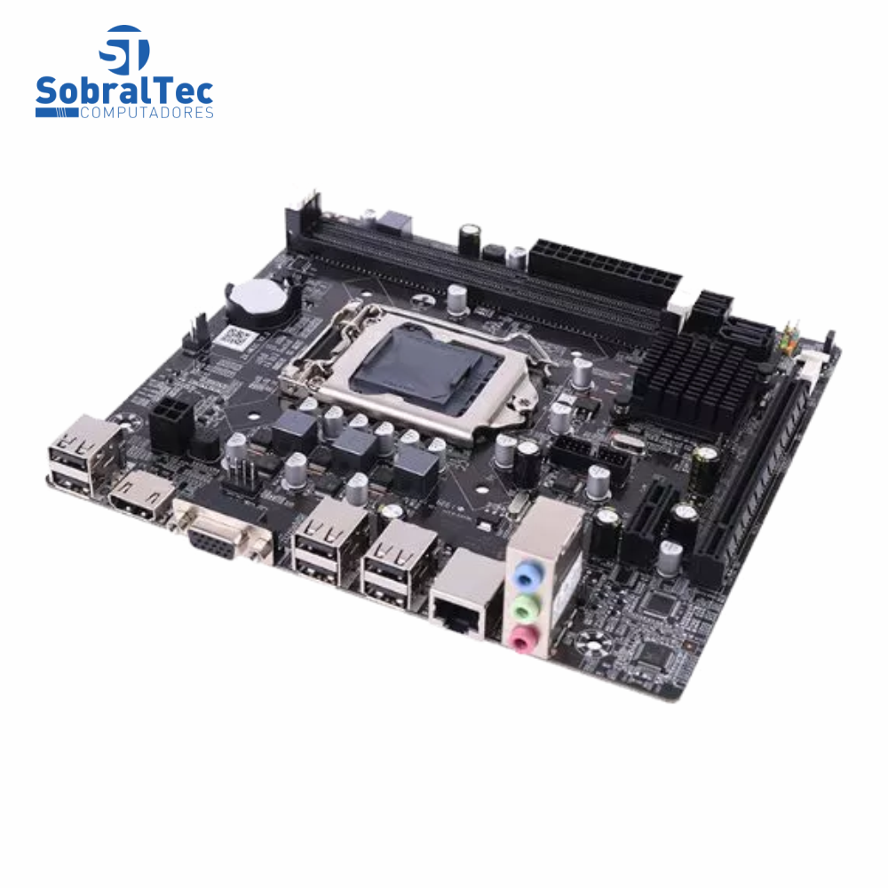 Placa Mãe P8H61-M LX3 PLUS R2.0 H61 LGA 1155 I3 I5 I7 DDR3 16G uATX Electron Par Store