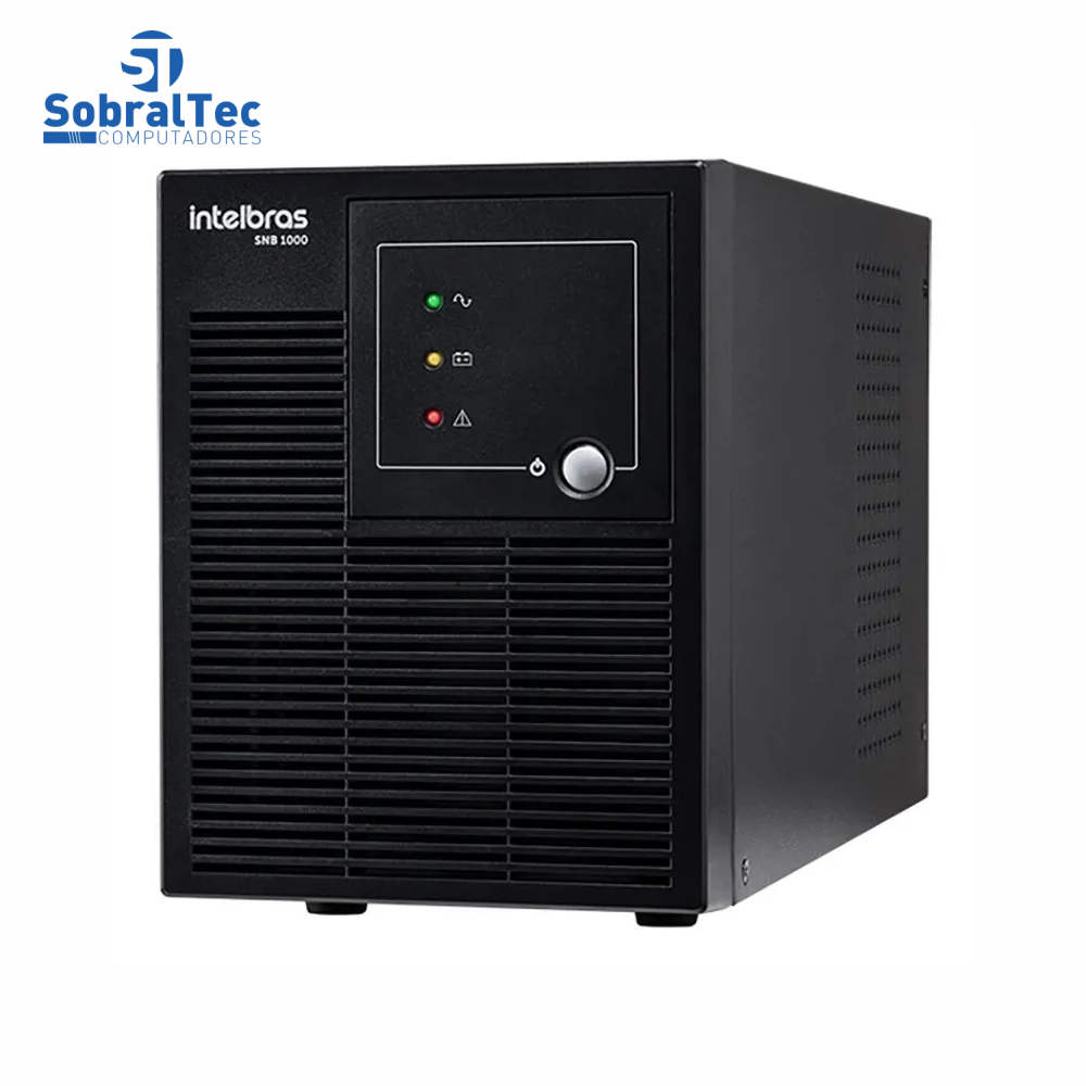 Nobreak Senoidal Intelbras SNB, 1000VA, 6 Tomadas, Entrada Bivolt Saída 110V Snb1000VABI