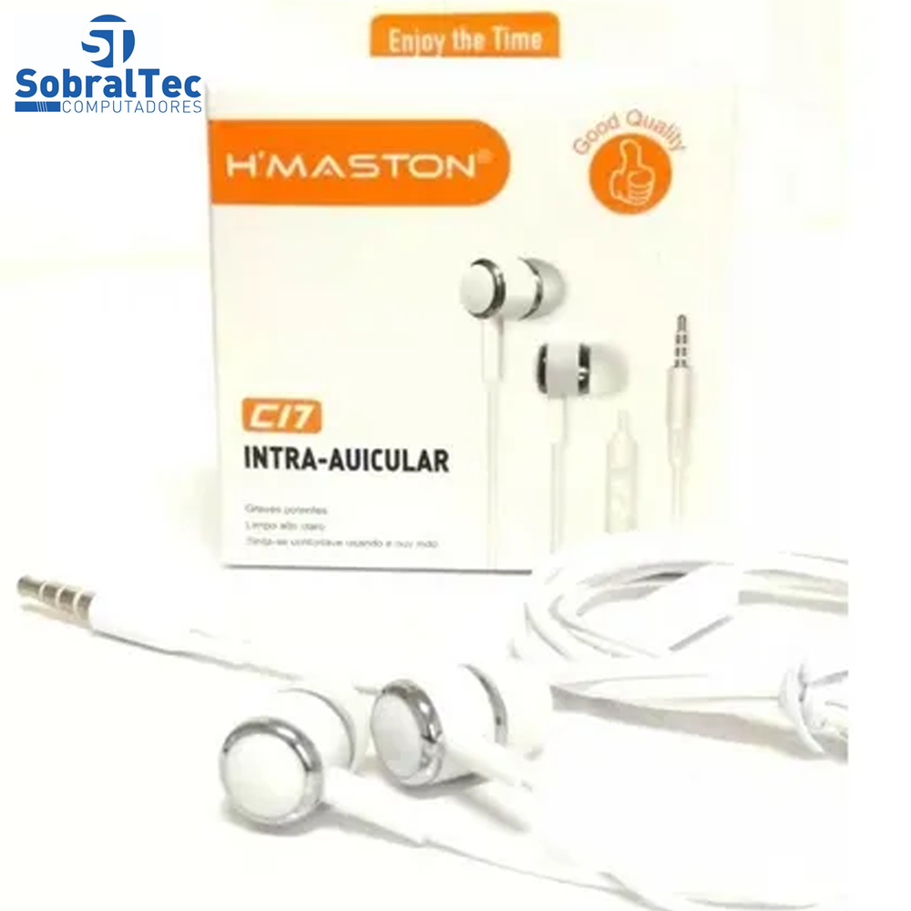 Fone De Ouvido P2 Stereo H'maston C17