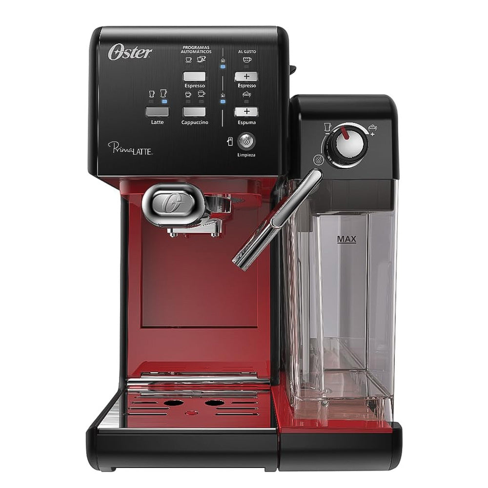 Cafeteira Espresso Oster PrimaLatte II - 3 Em 1 Capsula E Sach 220V Vermelho BVSTEM6701B-057