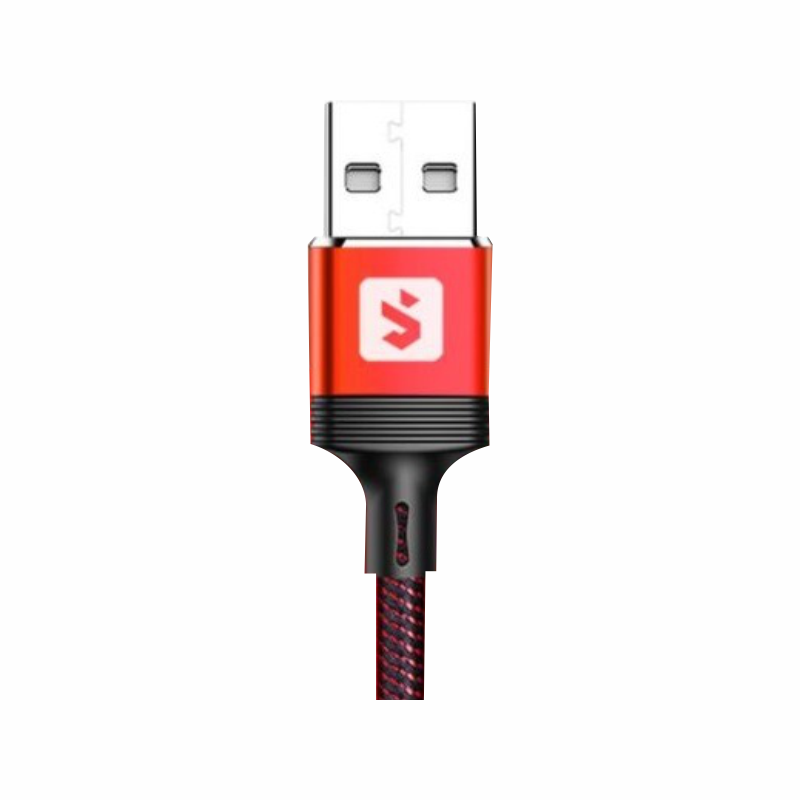 Cabo Para Carregar Magnetico Trançado USB Tipo C Sumexr SX-B16C