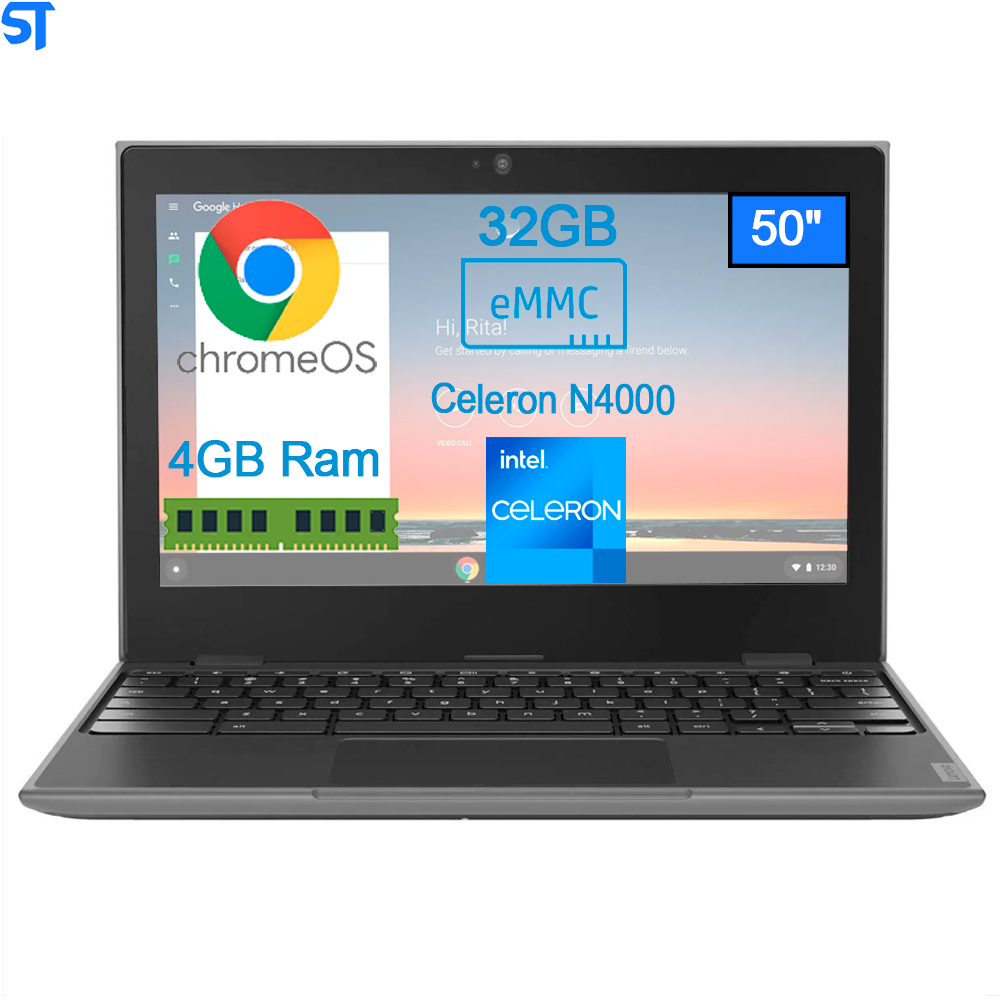 Notebook Lenovo Chromebook IdeaPad 3 11IGL05 11.6