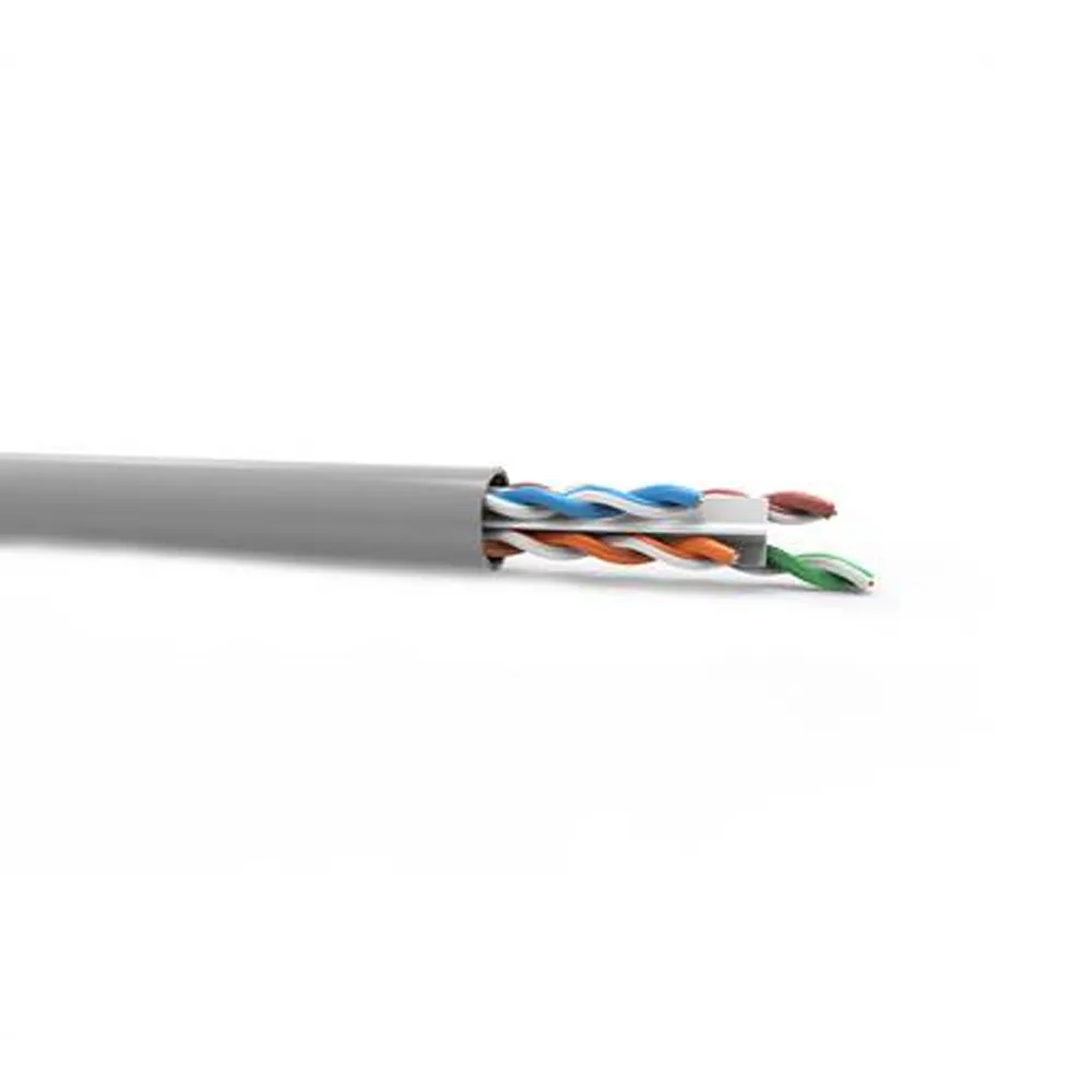 Cabo Rede Giga Cat6 Caixa 305m Cinza Draka Prysmian Homologado Anatel
