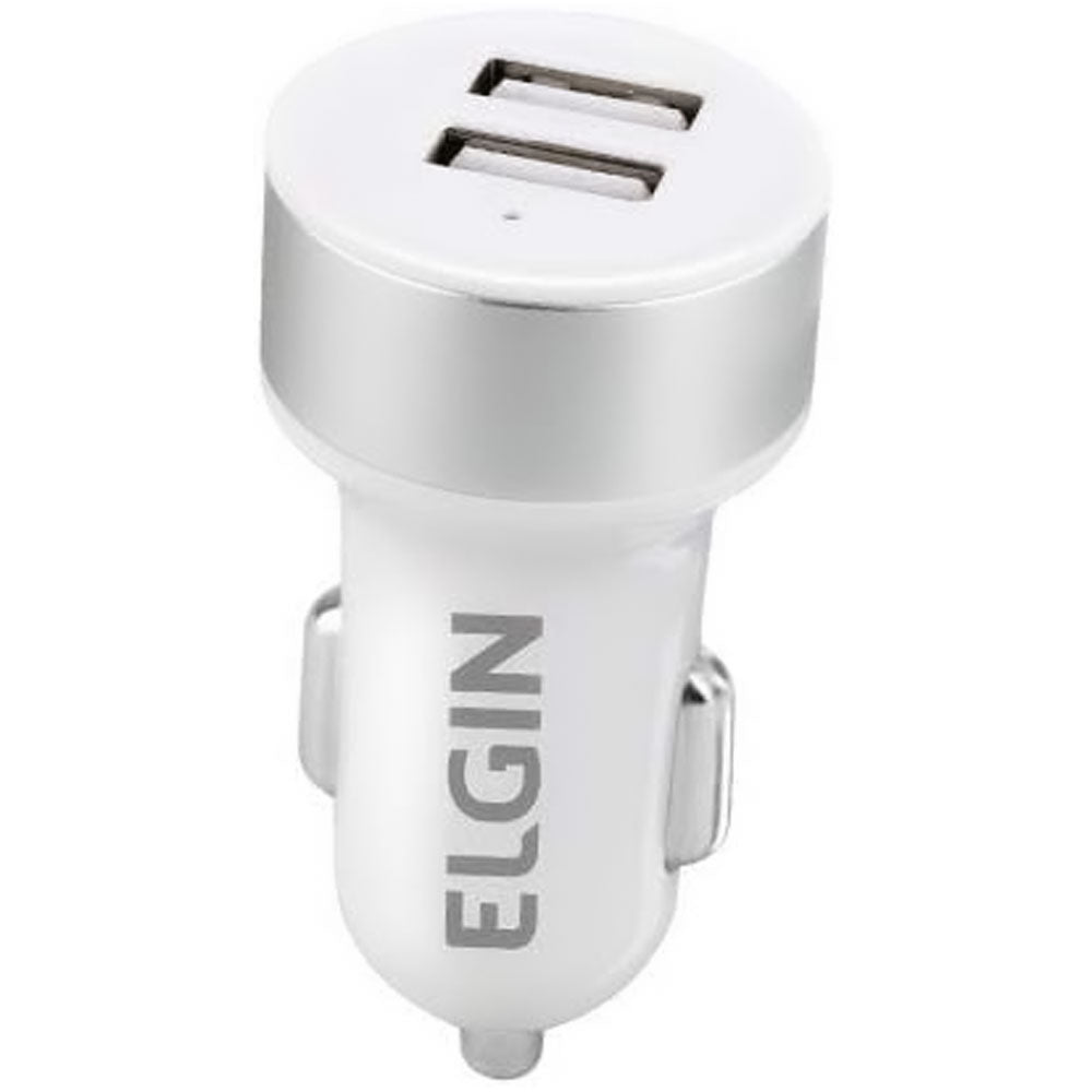 Carregador USB Veicular ,E 12V,S USB1A 10W Elgin 46RCV2USB000