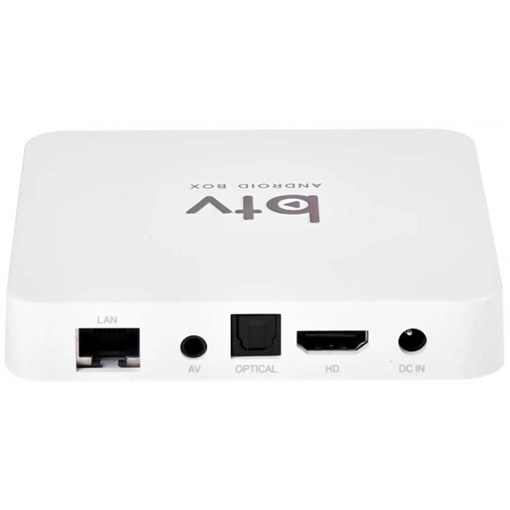 Receptor FTA TV BOX BTV A13+ 4K Ultra HD Wifi-5G - Branco