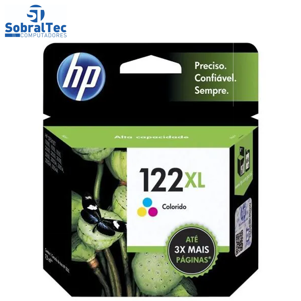Cartucho Compatível Hp Color 122XL