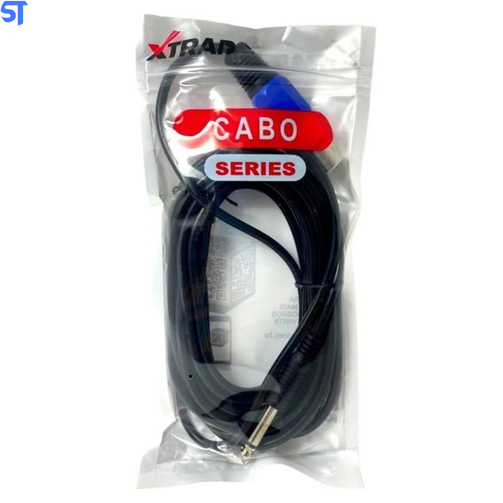 Cabo De Microfone P10/ XLR Fêmea Xtrad - XT-5324