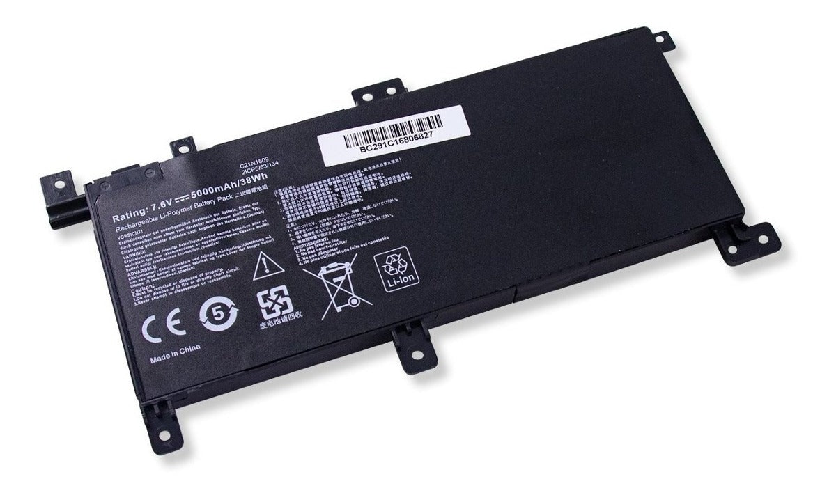 Bateria Notebook Asus +7.6V 5000mAh 38Wh