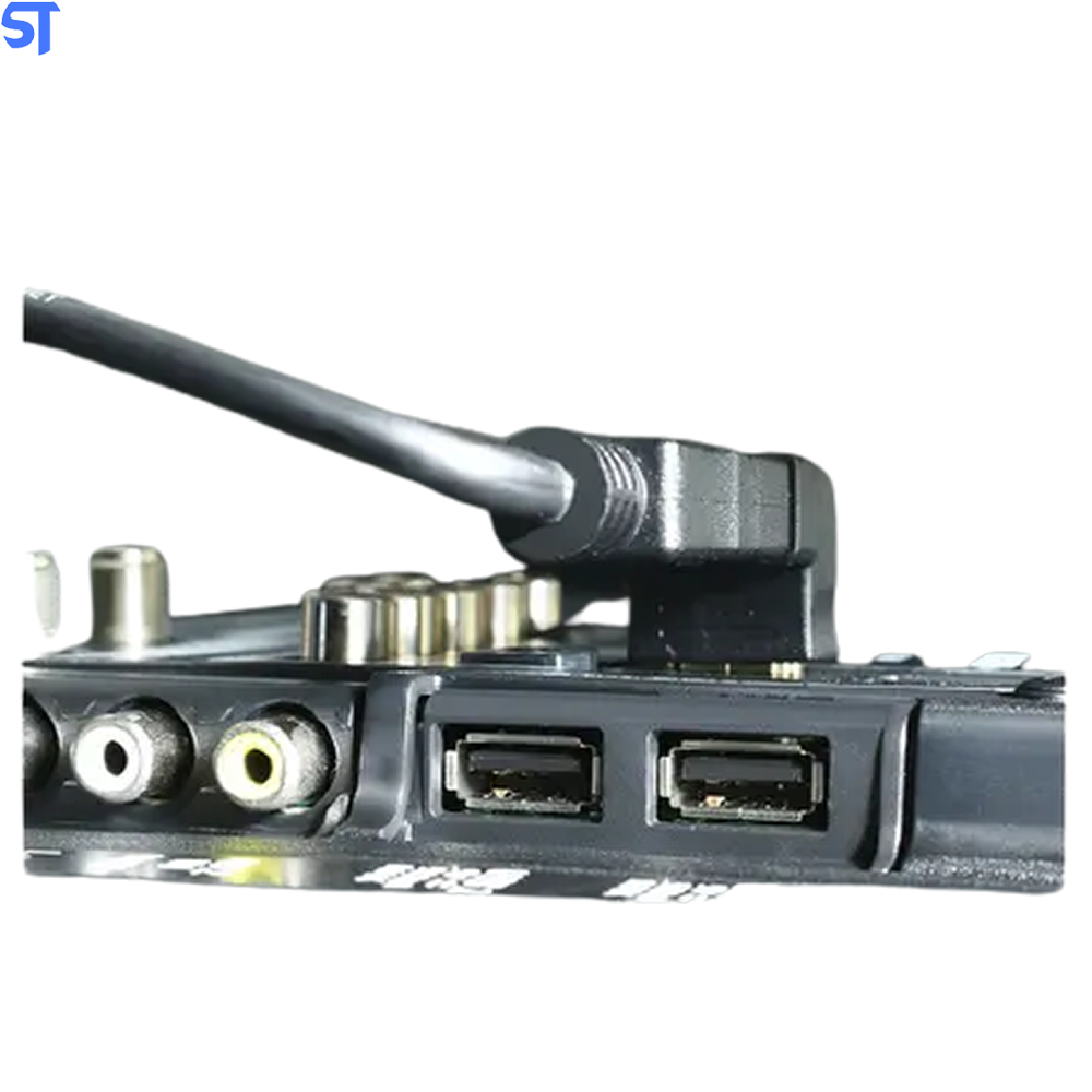 Cabo HDMI 4K 2.0v 1,8m HS18L - 19 Pinos Adaptador 90 ELG